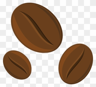 Clip Freeuse Stock Beans Drawing - Hạt Cà Phê Vector - Png Download