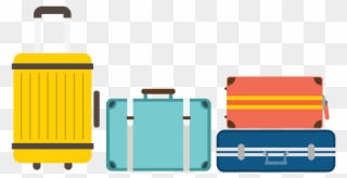 Luggage Clip Graphic Royalty Free Library - Illustration - Png Download