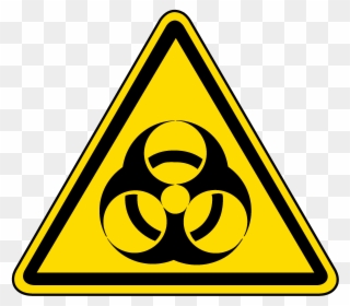 Lab Clipart Cleanup - Biological Hazard Sign - Png Download