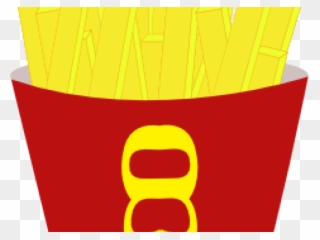 French Fries Clipart Transparent - Drawing - Png Download