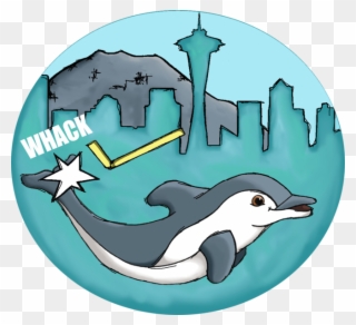 Finn Whistles And Cheers For Seattle, Hooray - Seattle Clipart