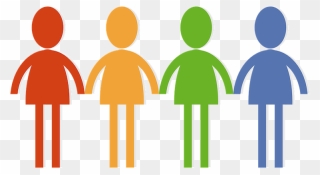 Don't Like Diversity You'll Hate Heaven - People Holding Hands Clipart - Png Download