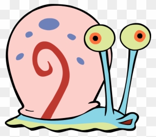 Collection Of Spongebob High Quality Free - Gary The Snail Clipart