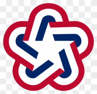 United States Bicentennial Star 1976 - Chermayeff And Geismar Logos Clipart