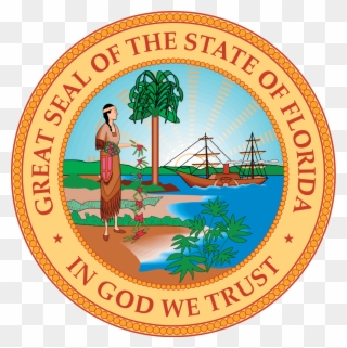 Open - Florida State Seal Clipart