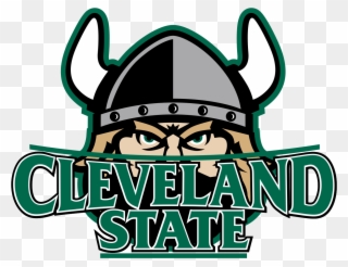 Vikings Svg Mascot Clipart Download - Cleveland State Athletics Logo - Png Download