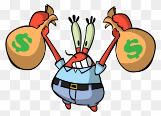 Crabs Clipart Mr Crab - Mr Krabs Money Png Transparent Png