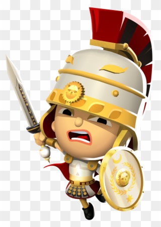 Roman Warriors Clipart Roman Empire - World Of Warriors Game Characters - Png Download