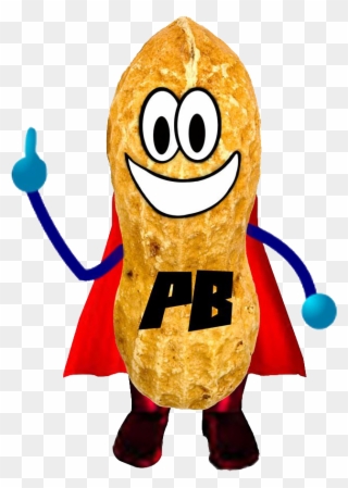 Peanutbutter's Mr - Single Peanut Clipart