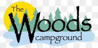 We Have A Variety Of Sites For Seasonal Campers, Trailers, - Woods Campground Clipart