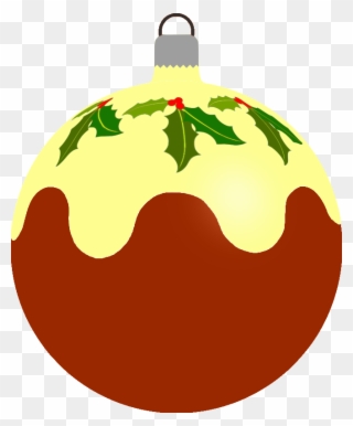 Christmas Clip Art Bauble - Png Download