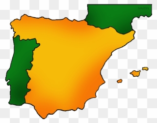 Spain Map - Spain Europe Map Icon Clipart