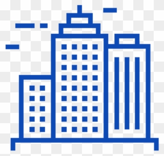Corporate Office Properties - Building Clipart