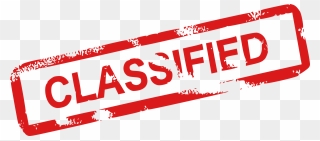 Classified Stamp Clipart