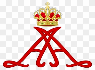 Royal Monogram Of Prince Albert Ii Of Monaco - Royal Monogram Clipart
