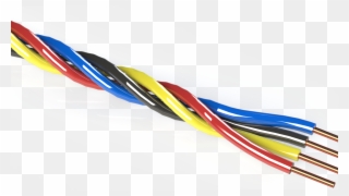 Transparent Wires Intertwined - Wire Clipart