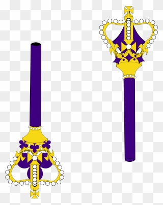 King Staff Clipart - Png Download