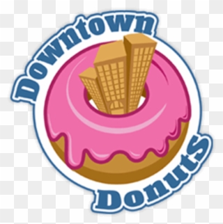 Donuts Clipart Food Taste - Downtown Donuts - Png Download