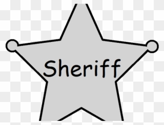 Original - Sheriff Badge Clipart - Png Download