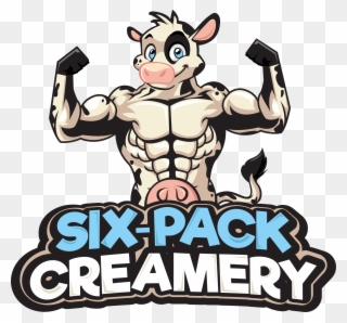 Six Pack Creamery Low Fat Premium Ice - Portable Network Graphics Clipart