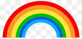 Rainbow - Rainbow Preschool Clipart