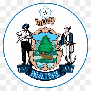 Ccdf & Ccdbg In Maine - Official Maine State Seal Clipart