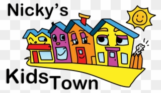 Nicky's Kids Town Clipart