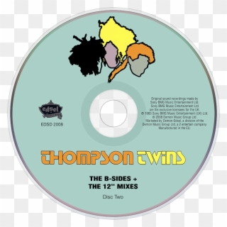 Thompson Twins Quick Step & Side Kick Cd Disc Image - Thompson Twins Clipart