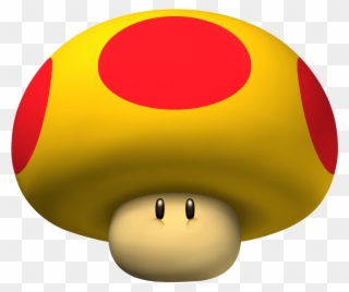 Mario Clipart Red Mushroom - Mario Mega Mushroom - Png Download