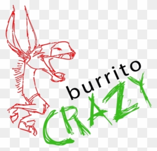 Crazy Burrito Logo - Burrito Crazy Clipart
