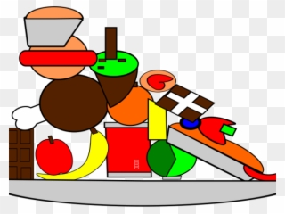 Meal Clipart Main Meal - Food And Water Cartoon - Png Download