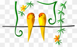 Bird Couple Images - Love Clipart