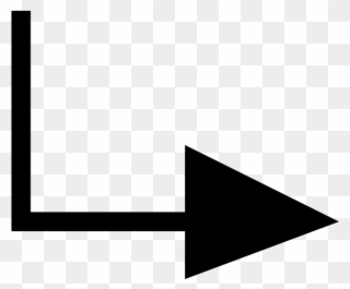 Right, Arrow, Down, Text, Pointing, Arrows, Redirect - Arrow Down And To The Right Clipart