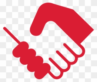 Image Of Two People Shaking Hands As A Gesture Of Trust - People Shaking Hands Icon Clipart