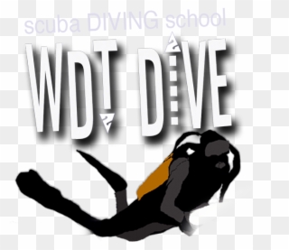 "you Dive Like You Train" - Illustration Clipart