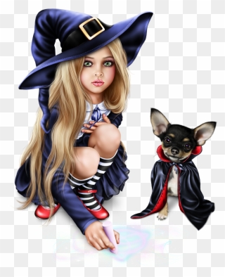 0 158a5c 4362e042 Orig 3d Girl, 3d Artist, Halloween - Costume Hat Clipart