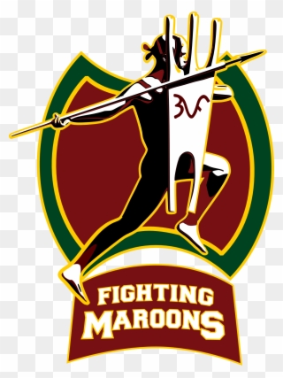 Up Fighting Maroons - Up Fighting Maroons Logo Clipart