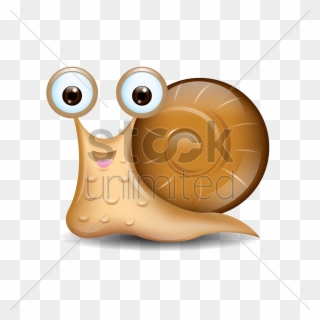 Snail Clipart Head Svg Royalty Free Stock - Vectors Snail Cartoon - Png Download