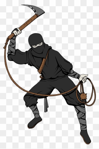 Ninja Ninjutsu Japanese Bodyguard Warrior Picture Clipart