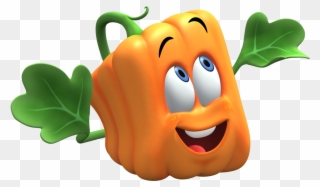 Spookley The Square Pumpkin - Clarence Cartoon Network Plush Clipart
