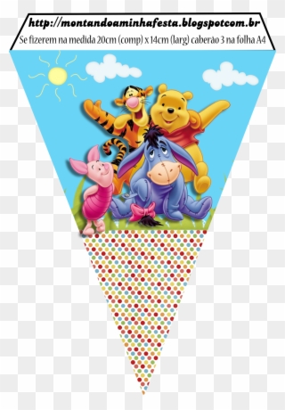 Montando Minha Festa - Winnie The Pooh Clipart