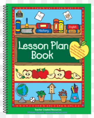 Regular Lesson Plan Book Lesson Plan Book - Teacher Lesson Plan Book Clipart