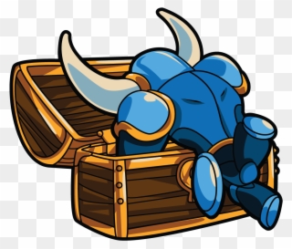 'shovel Knight' Is A Long-lost Nes Classic Without - Shovel Knight Treasure Chest Clipart