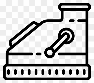 Cash Counter Icon - Vieja Caja Registradora Png Clipart