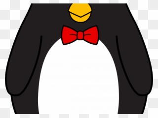 Emperor Penguin Clipart Tacky The Penguin - Penguin In Red Bowtie - Png Download