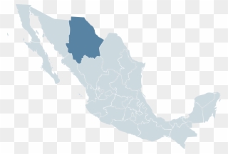 Simple Mexico Map Png Clip Art Free Stock - Mexico Map Transparent Png