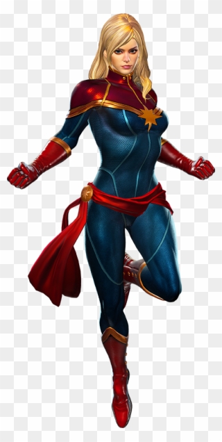 Captain Marvel - Marvel Vs Capcom Infinite Captain Marvel Clipart