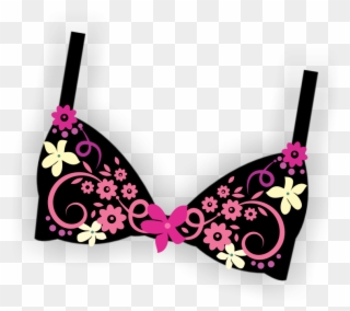 Nanticoke Health Services Will Hold Its Annual “bling - Clip Art Bra - Png Download
