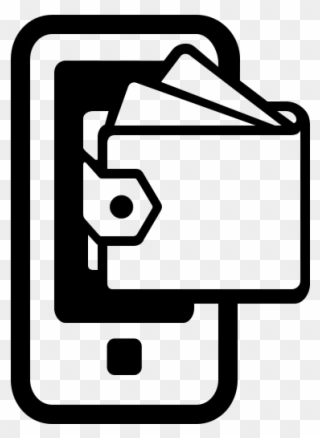 Wallet Cliparts Funny - Mobile Payment Icon Png Transparent Png