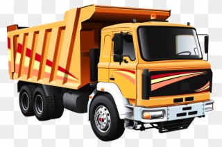 Voertuigen Transportation, Clip Art - Dump Truck No Background - Png Download